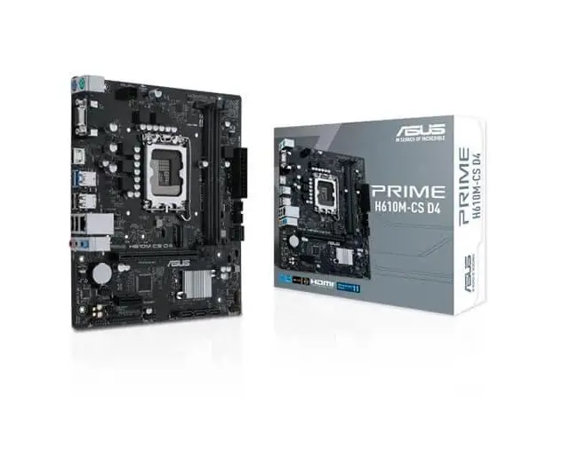 Asus Prime H610M-Cs D4 Motherboard for Intel 12Th Gen Processors - Lga1700 Socket - ATX, Ddr4